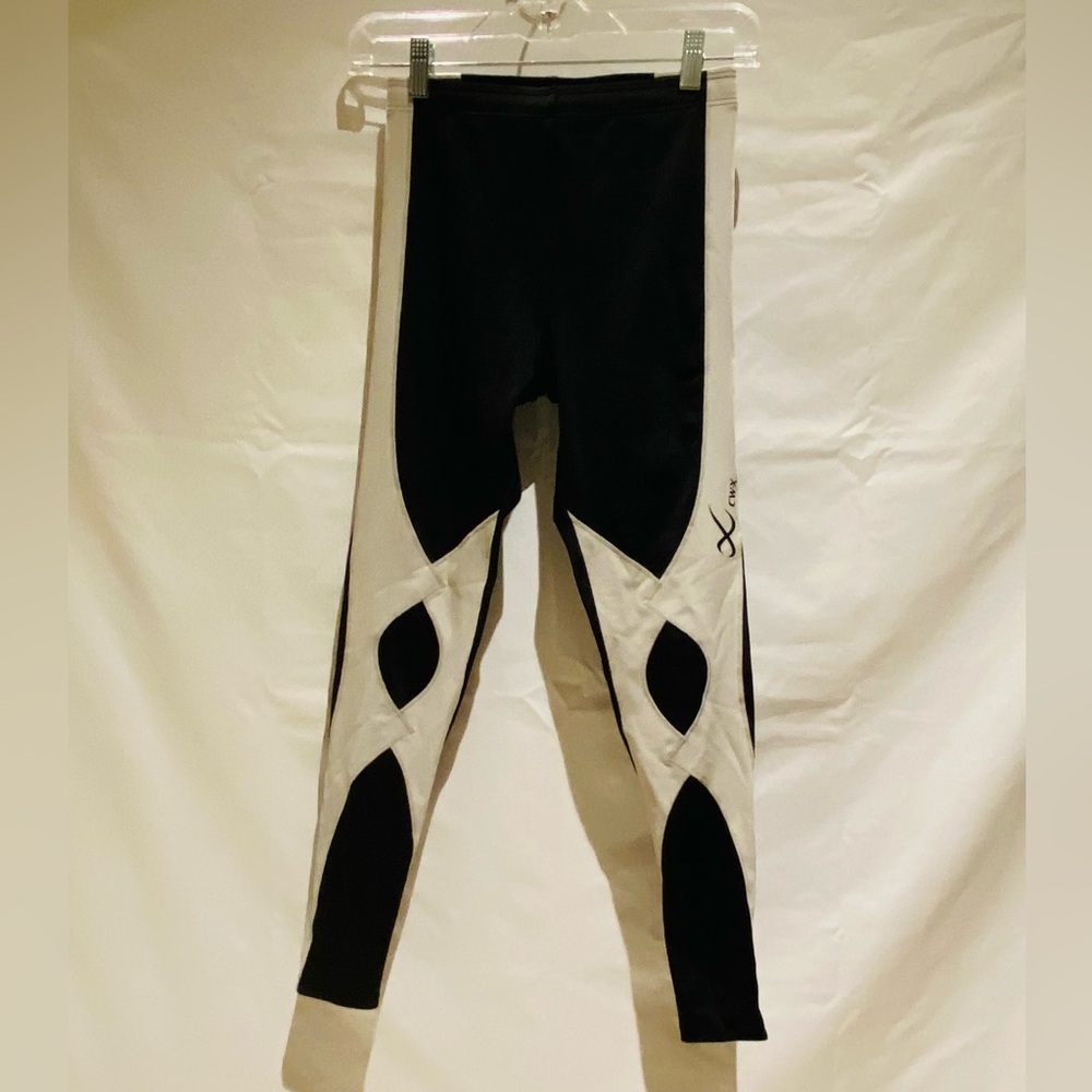 CW-X Black and White Performance Leggings